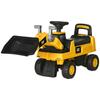Kids Excavator, Ride-On, Operable Excavator Bucket, Anti-Tip Protection, Non-Slip Wheels, Yellow+Black, 78 x 29.5 x 54 cm