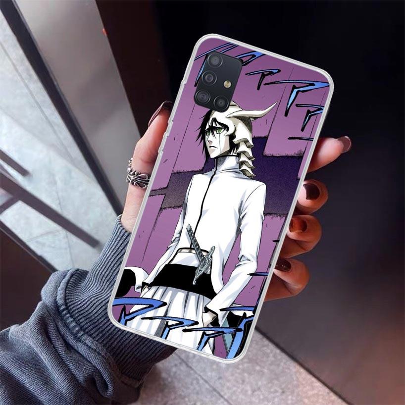Bleach Ulquiorra Cifer 4 Handyhülle Für Samsung Galaxy A52 A51 A50S A32 A22 A12 A02S A72 A71 A31 A70 A30S Note 20 Ultra 10 Plus