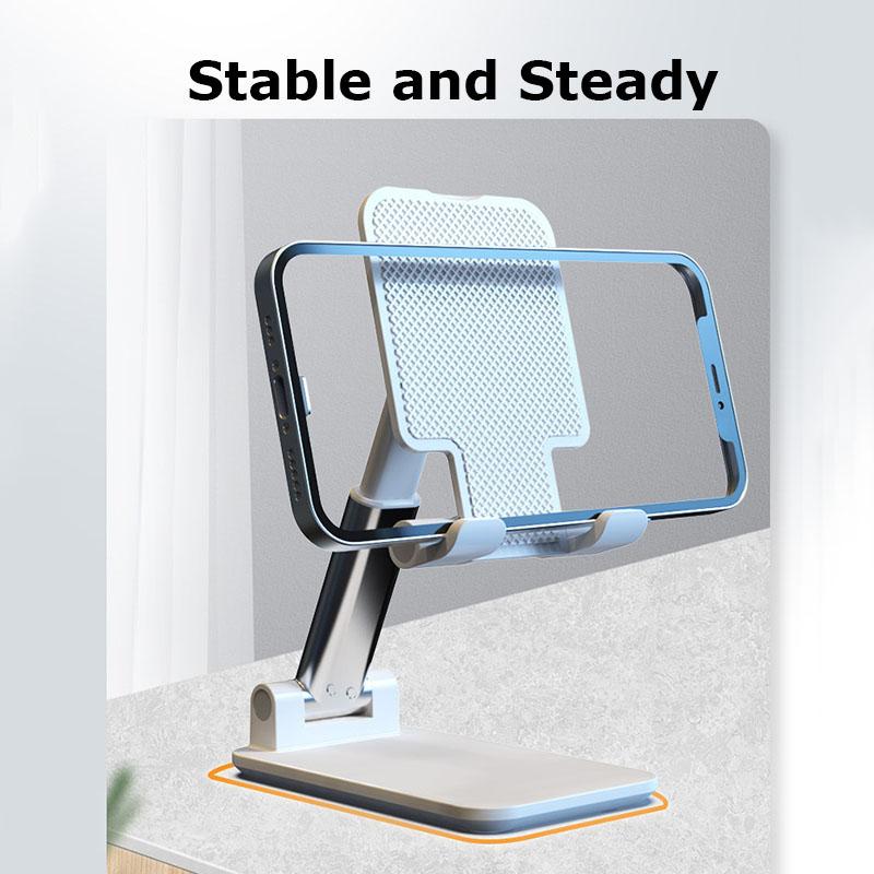Univerzální stolní držák mobilního telefonu, stojánek pro IPhone IPad, nastavitelný skládací tablet, stolní držák mobilního telefonu, 1 kus