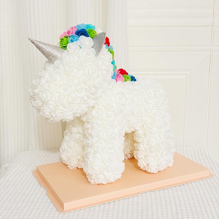 Rose Bear: Preserved Flower Gift for Girlfriend - Perfect for Birthdays, Valentine's, and Proposals