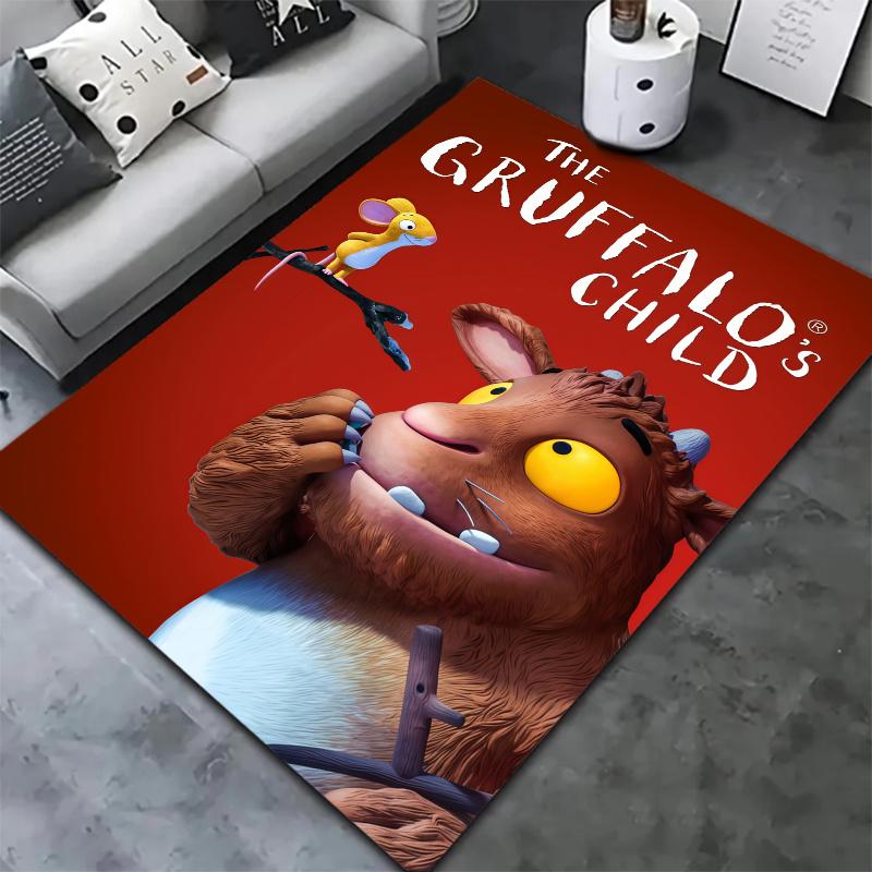 Gruffalo Carpet Rug for Living Room Bedroom Home Sofa Decoration,Kids play Nonslip Floor Mat