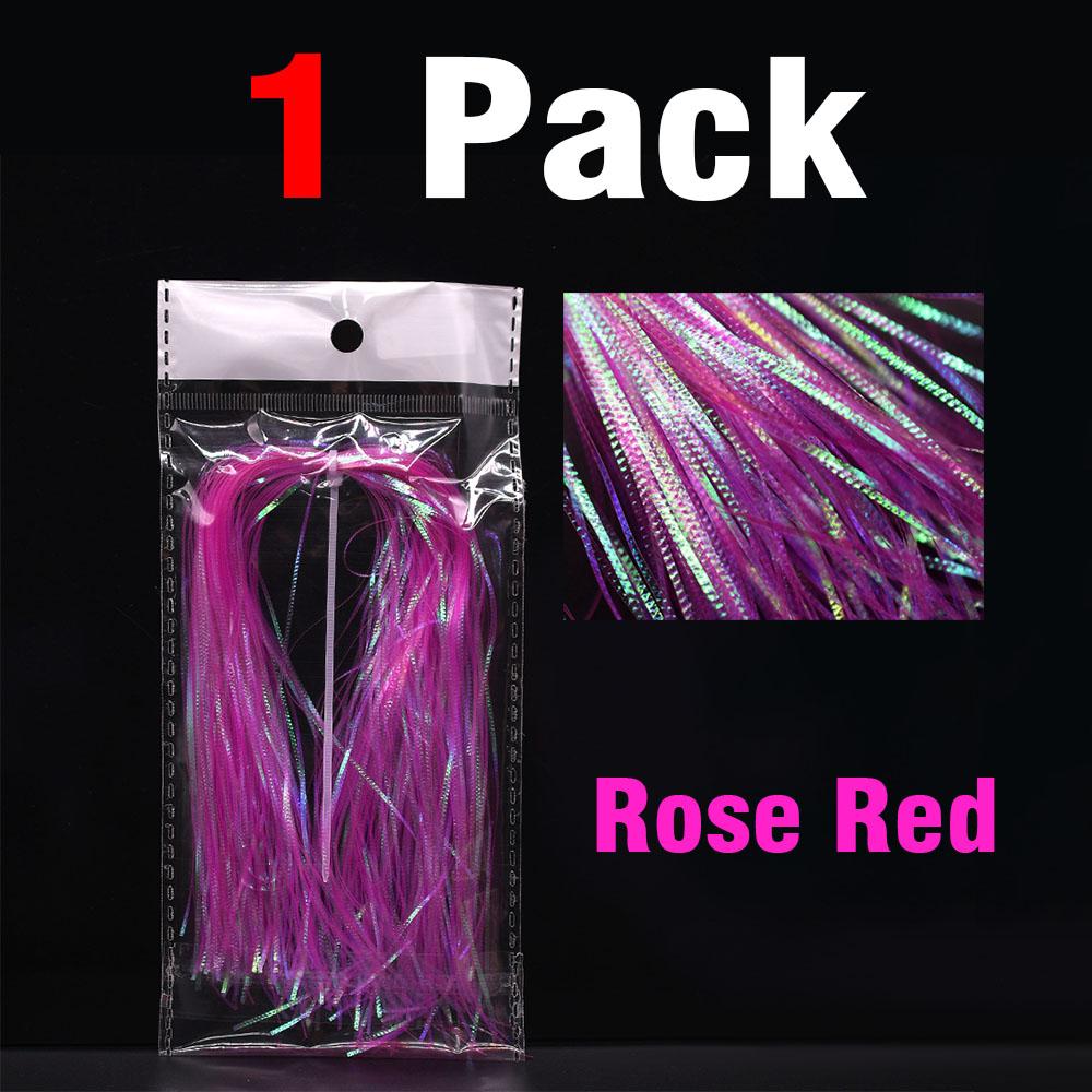 Fishscale 8Colors Fly Tying Krinkle Flash Fly Tying Materials Crinkle Flash Fly Tying Wing Leg Material