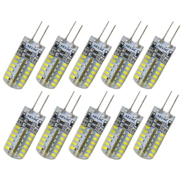 10 шт. G4 DC 12 В 3,5 Вт 170LM 6000-6500K SMD 3014 48-светодиодные ...