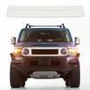 FJ Cruiser Roof Rack Roof Rack Removal 6 Roof Drip Rack Molding for FJ Cruiser Cover, Cover, Clips, OE 7559635020, White, 2007-2014