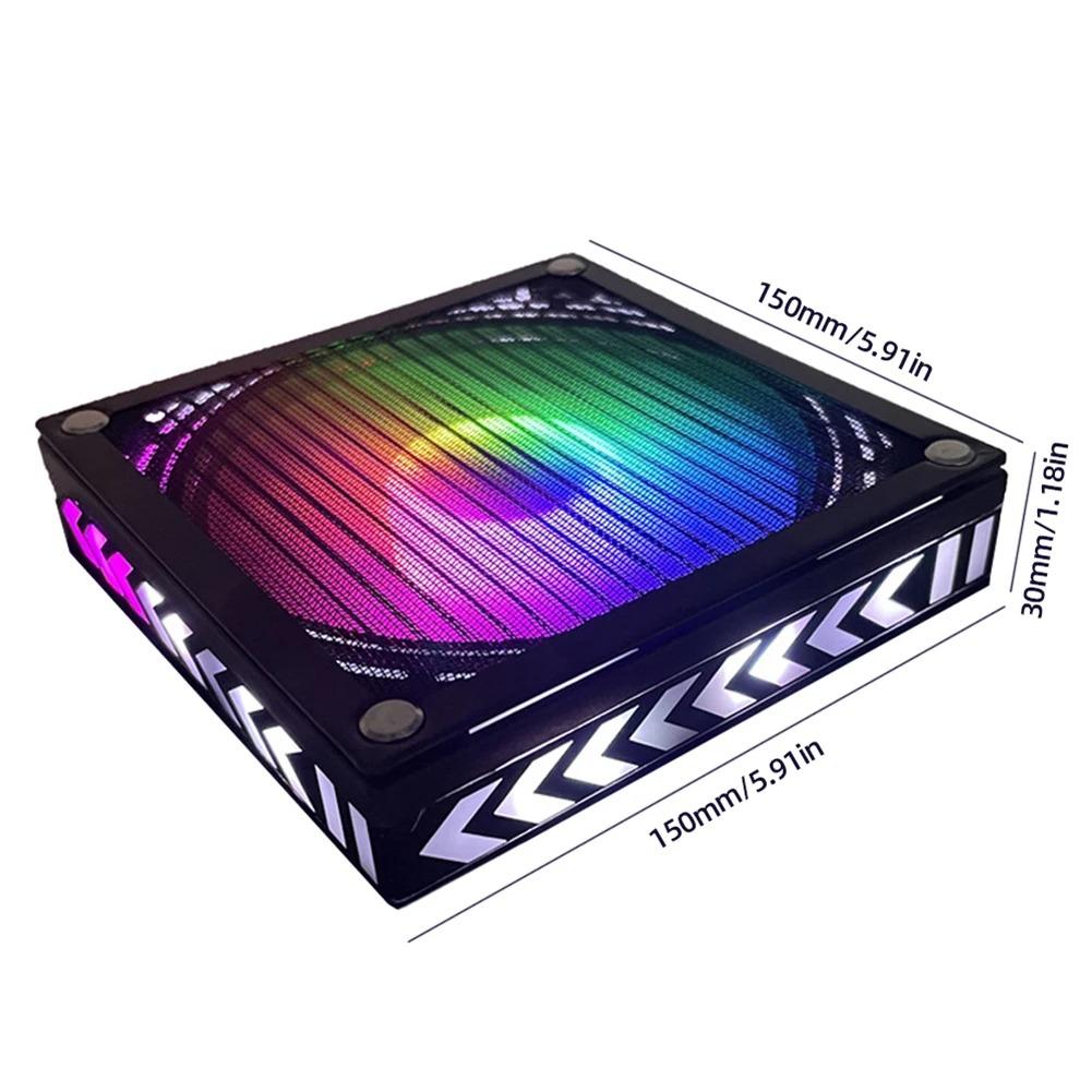 LED Světla Chladicí Ventilátor pro Příslušenství Konzole Xbox Series X