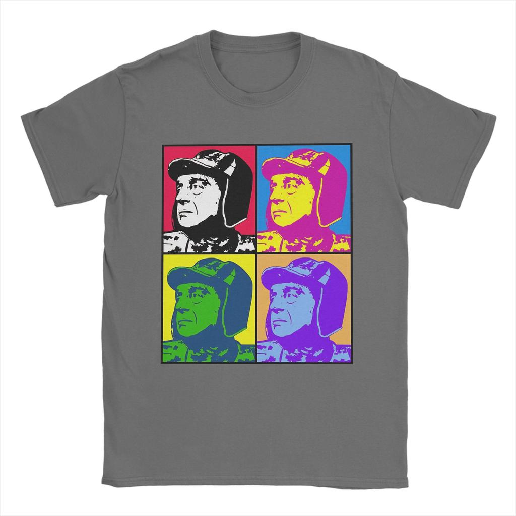Oversized TShirt El Chavo Del Ocho Warhol Cotton T Shirts Leisure Tshirt for Unisex Summer Y2K Basic Casual Short Sleeve Clothing