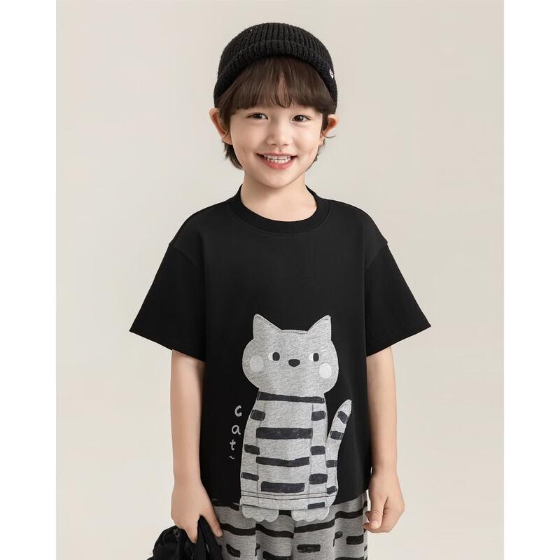 Yoyou Boys' 7A Anti-Bacterial Summer T-Shirts & Anti-Mosquito Pants