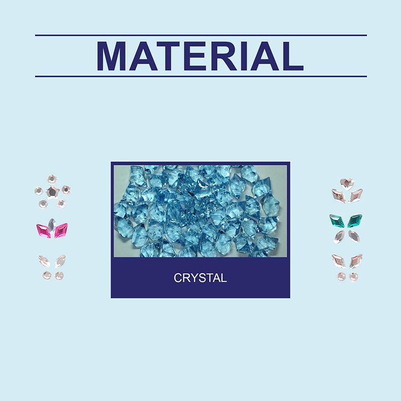 24Pcs Dental Tooth Gems  Diamond Ornament Diy Tools Various Shapes Color Teeth Jewelry Denture Acrylic