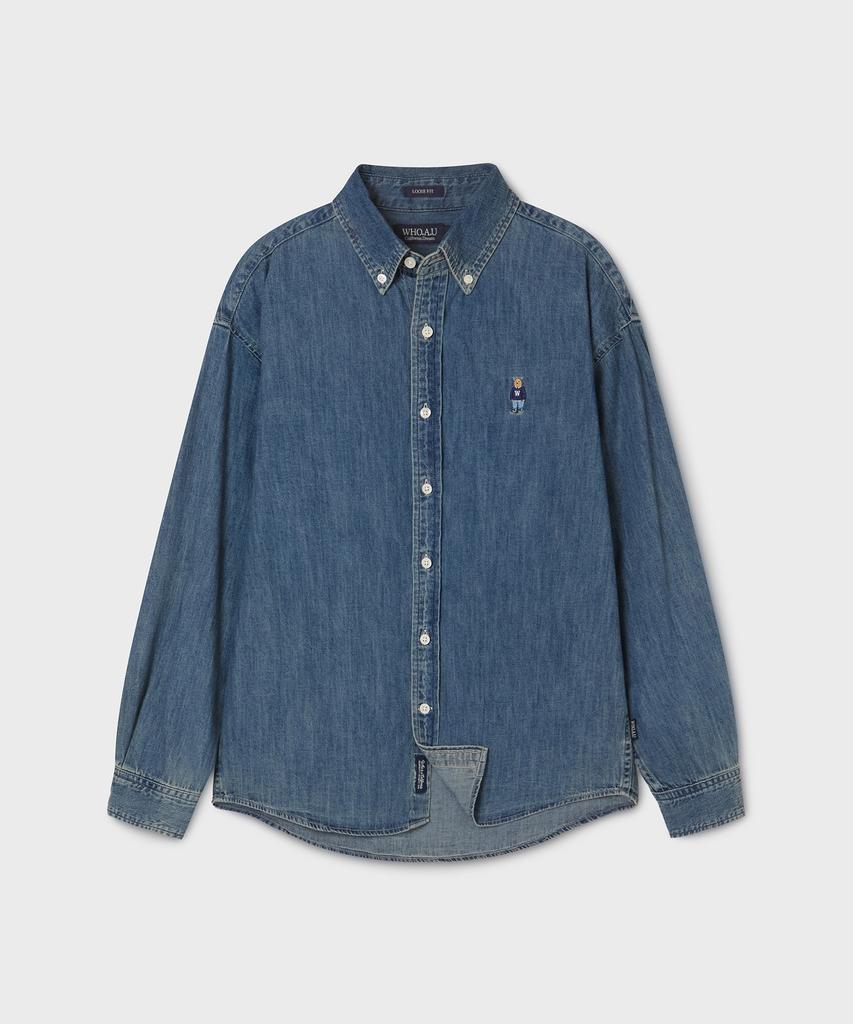 WHO.A.U Steve Denim Shirts (U) / Whyjg2332U
