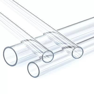Hochtransparentes PC-Rohr Polycarbonat-Kunststoffrohr 1 mm dick Korrosionsbeständigkeit Oxidation Hochtemperaturbeständig stark