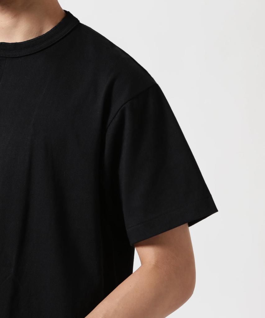 AVIREX HENLY NECK PACK T-SHIRT Black