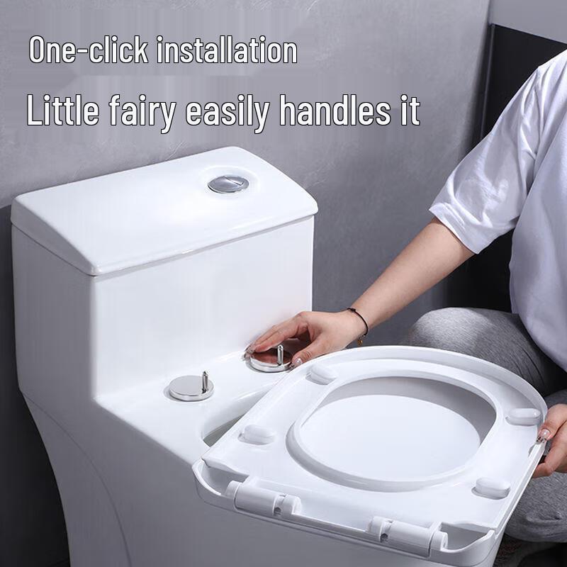 Chuke Universal Soft-Close Toilet Seat Cover