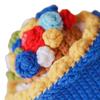 Decoration Ornament Handmade Knitted Crochet Bouquet for Girlfriend Women Wife Valentines Gifts