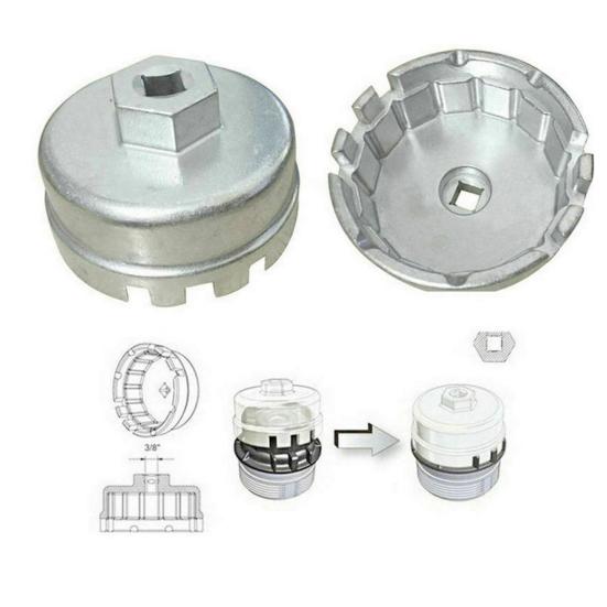 Cheie Directă Cheie Filtru Ulei Înlocuire Ușor de Instalat Rezistentă la Uzură Instrument Profesional de Întreținere Auto Accesoriu