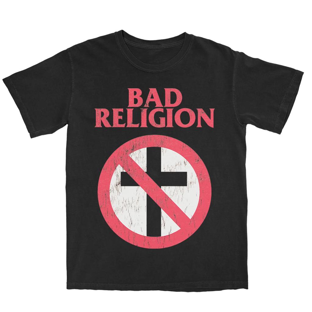 Bad Religion Graphic Unisex Women Summer Short Sleeve Tshirt Unisex Fashion Brand Luxury Top Casual Vintage Retro Daily Tshirt