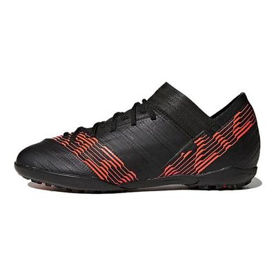 Scarpe da calcio Nemeziz Tango 17.3 TF Antiscivolo Resistenti Assorbimento degli urti Scarpe da calcio basse Bambini Scarpe da calcio Nero Rosso CP9237