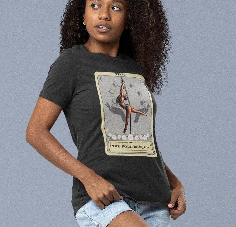 The Pole Dancer Tarot Card Shirt, Pole Dancing 3XL