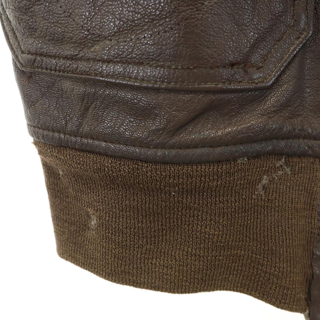 US NAVY lata 70. G1 Vintage kurtka lotnicza Brązowa Męska Używana