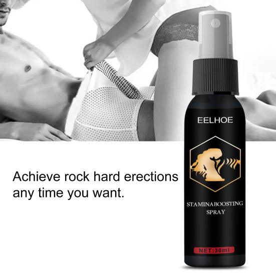 30ml Delay Spray Intensify Climax Strengthen Erections Plant Extracts Men Stamina Boosting Spray for External Use