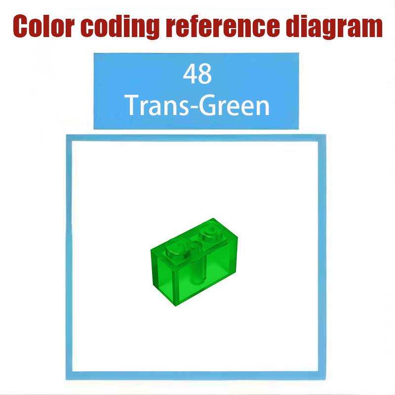 50g MOC 14718 1x4x2 Wall Panel Small Particle Educational Building Blocks Replacement Parts