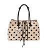 Korean New Fashion Personalized Shoulder Bag Trendy Commuter Handbag Polka Dot Loose Simple Underarm Bag Women