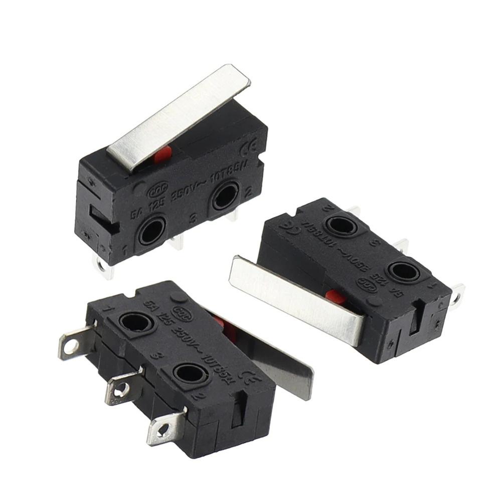 1pc KW Series Limit Switch Sensitive Compact Tripod Limit Switch With Handle For Electrical Equipment Accessories