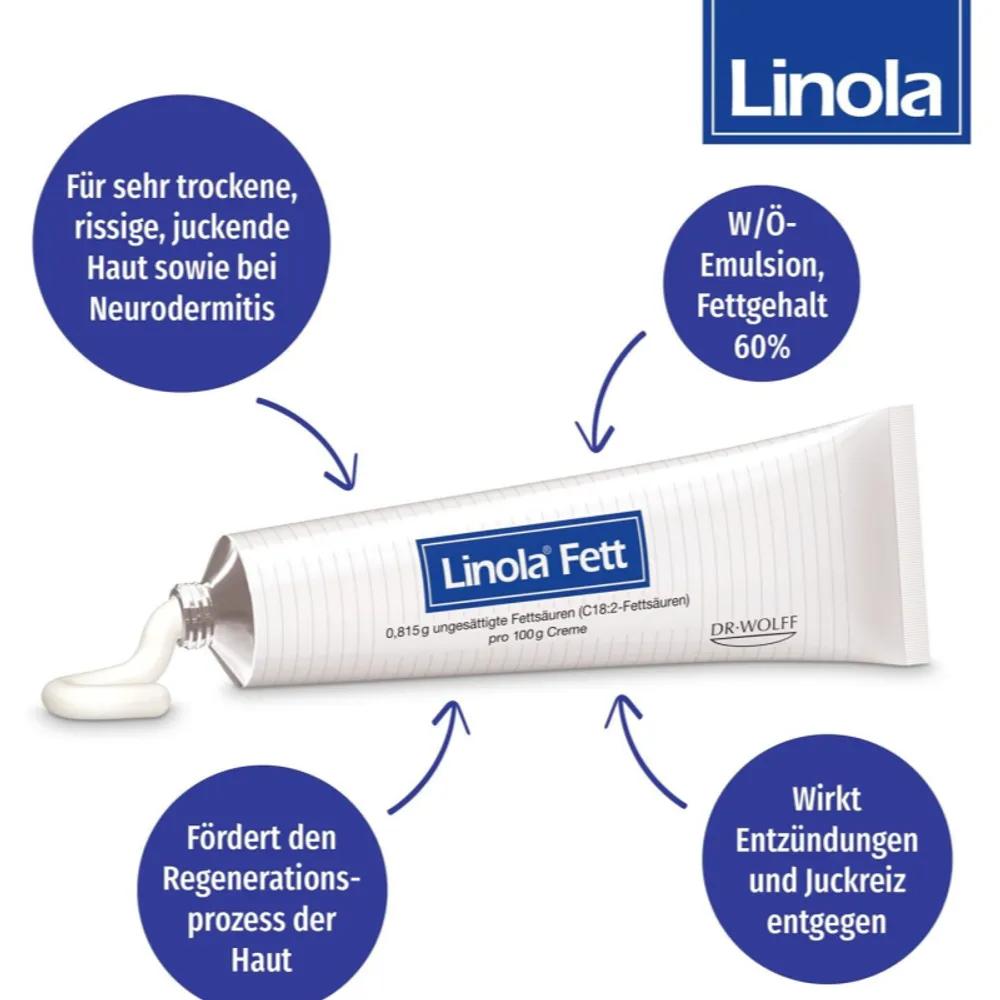 Linola Fett Cream 50g X 3
