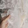 91cm  Big Wave Flounces Lace Fabric Folds Accessories 15CM Wide