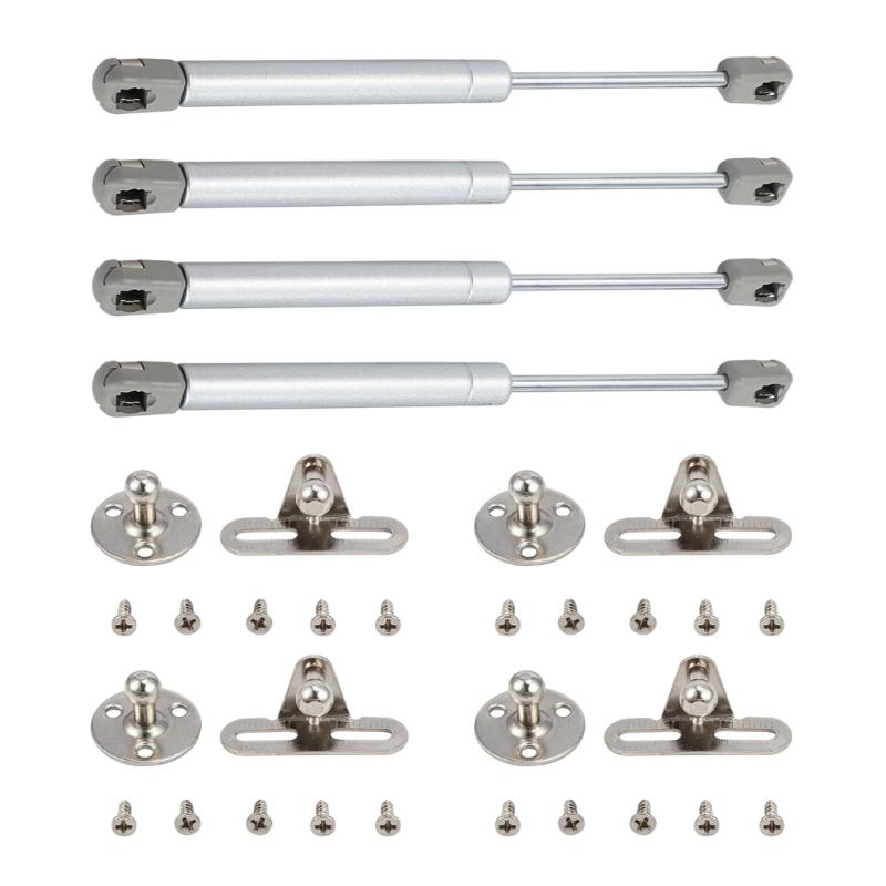 Door Hinges 200N Load Bearings Support Spring Struts Hydraulic Cabinet Support Simple Installation for Flip Up Door