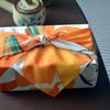 70x70cm Japanese Style Handkerchief Furoshiki Printed Square Napkin Mid-Autumn Festival Mooncakes Gift Box Wrapping Towel