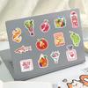 Mediterranean Aesthetic Graffiti Stickers: 50 Waterproof Sheets for Guitar, Notebook, Luggage Decor, DIY