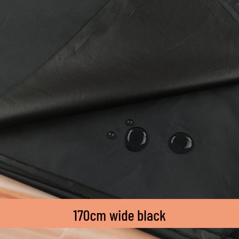 Ultra Light-Blocking Waterproof Pongee Fabric Anti-UV Rainproof Umbrella Silk