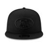 New Era San Francisco 49ers Hat NFL Black 9FIFTY Snapback Adjustable Cap Adult One Size