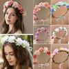 Bohemia Style Simulation Wreath Simulation Flower Wedding Headwear Luxury Flower Headband  Party
