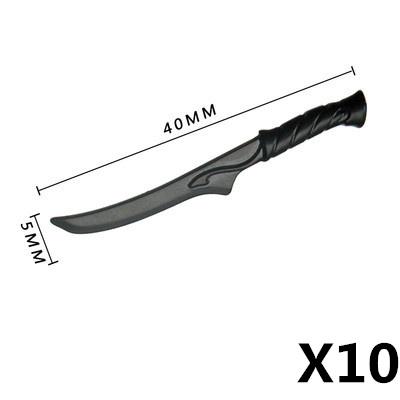 MOC Mattoncini Militari Figura Medievale Soldato Accessori Arma Spada Ascia Coltello Pugnale Martello Giocattolo Mini Mattoncino Regalo R027