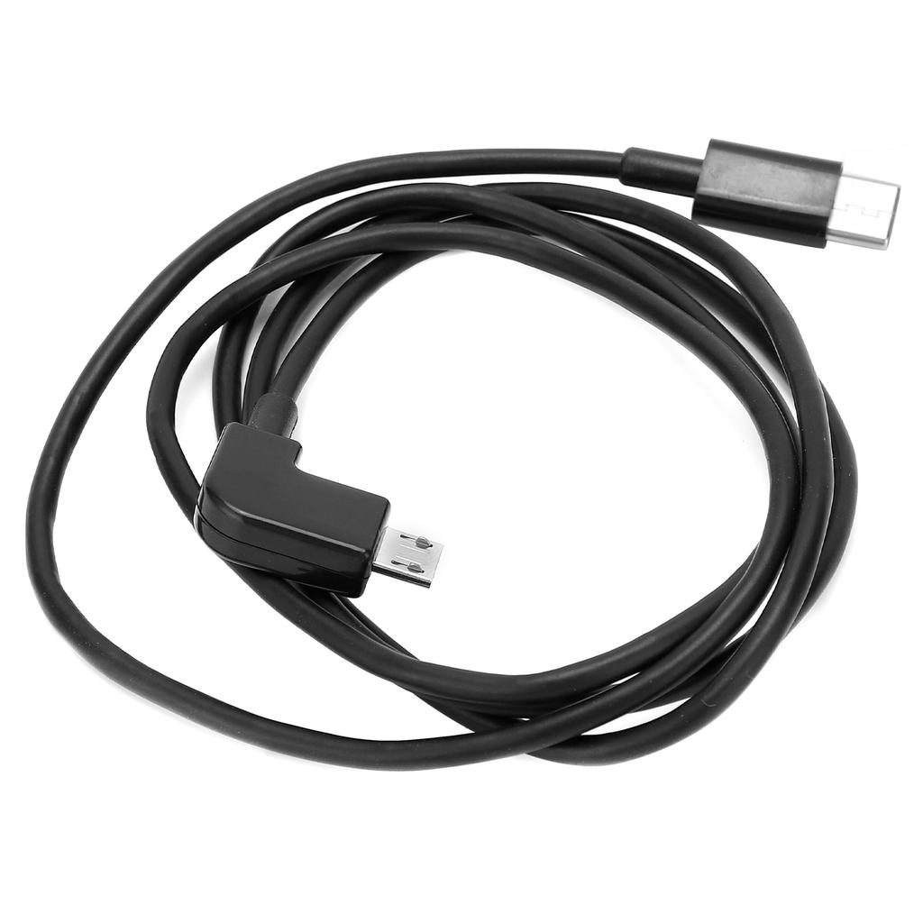 Right Angle FPV Goggles Type C to Micro USB Data Cable for DJI FPV Flight Glasses