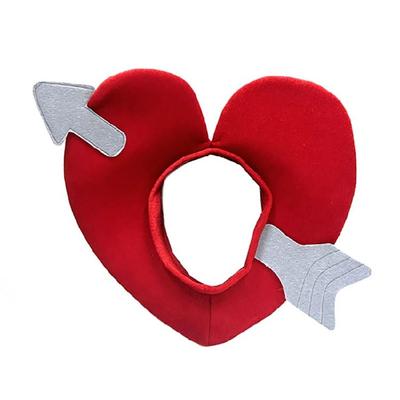 Fun Cupids Love Heart Hat Adult Valentines Party Dressingup Caps Costume Headgear