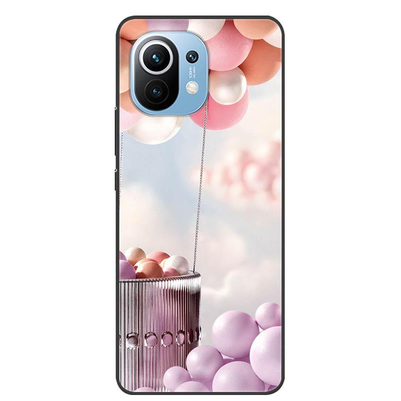 For Xiaomi 11 Lite 5G NE Case Protective Silicone TPU Phone Cases for Xiaomi Mi 11 Lite 5G Shockproof Covers 11Lite Soft Fundas