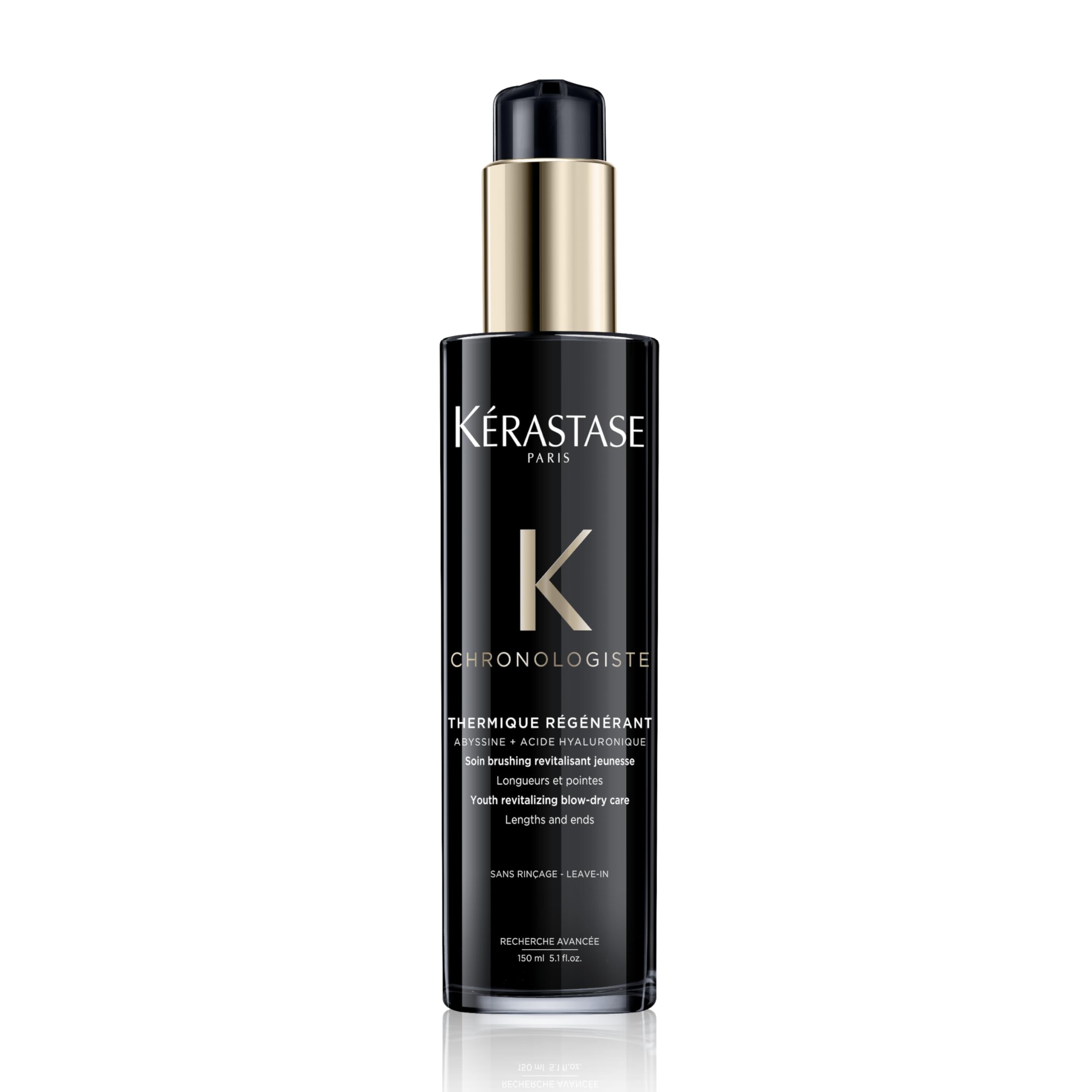 Kerastase Chronologiste Thermique Hair Milk 150mL - Hair Care Leave-in Treatment, Scalp Care, Shine, Damage Care, Dryness Care, Heat Protection, Firmn