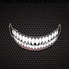 Evil Teeth and Tongue Motorcycle Helmet Fuel Tank Stickers Racing Body Window Funny Decoration Universal Vinyl Decals Universal