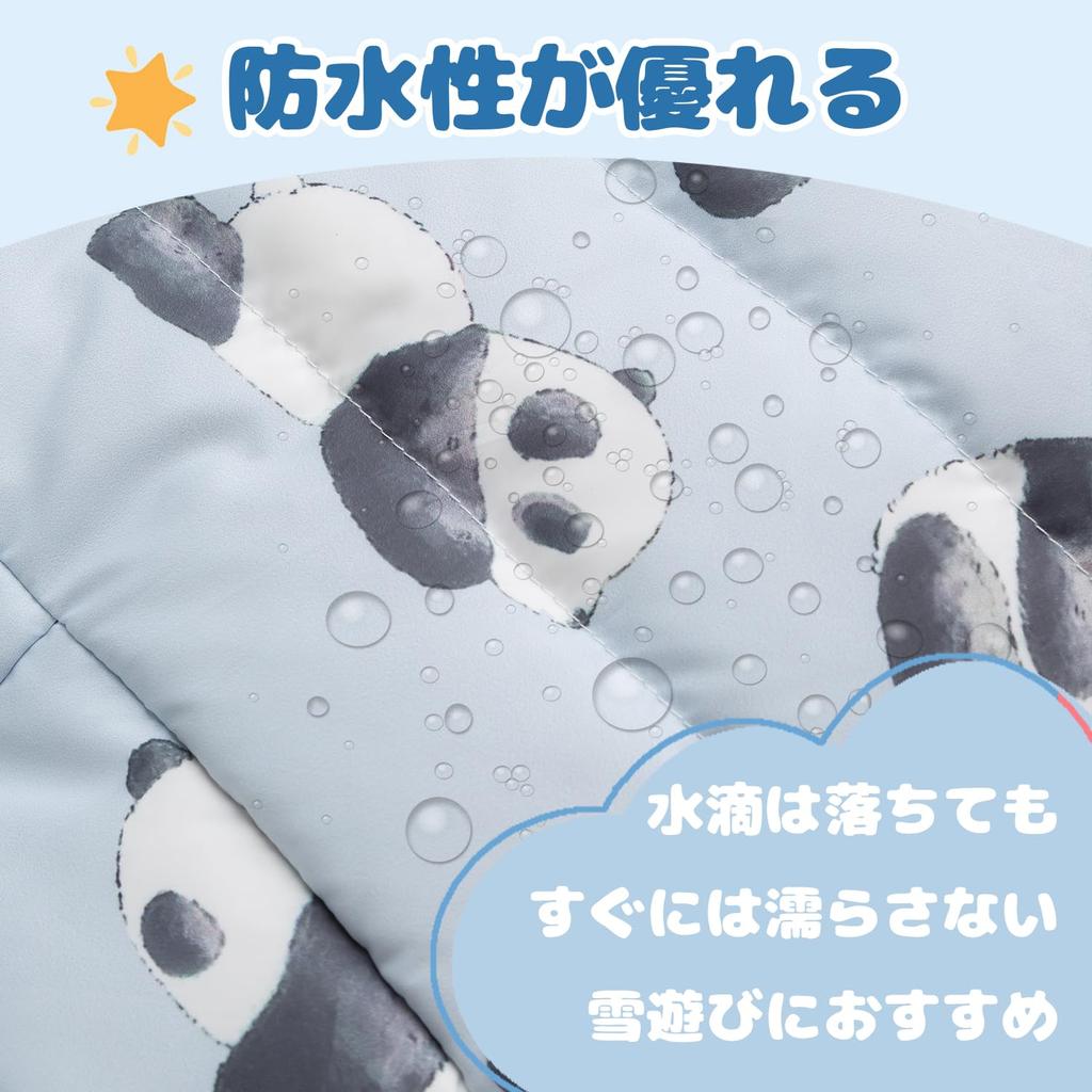 Reegoo Peter Baby Boys Down Waterproof Panda Size Months Jumpsuit, Romper, Coverall, Fleece, Design, 73, 6-9