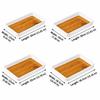 Imitation Wood Grain Storage Tray Stackable Dessert Fruit Tray Food Serving Tray  Restaurant Table