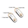 High Quality D-Shaped Bag Buckles Ring Bag Hardware Accessories Fashion Handbag Buckle Woman Bags Strap Ornaments Bag Decoration