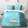 Quilt Cover Crayon Shin-Chan Cartoon Anime Duvet Cute Printed Comforter Polyester Bedding Twin Size Children Gift Various Sizes