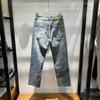 JYL Mens Jeans  All-over Print American Vibe Loose Wide Leg Denim
