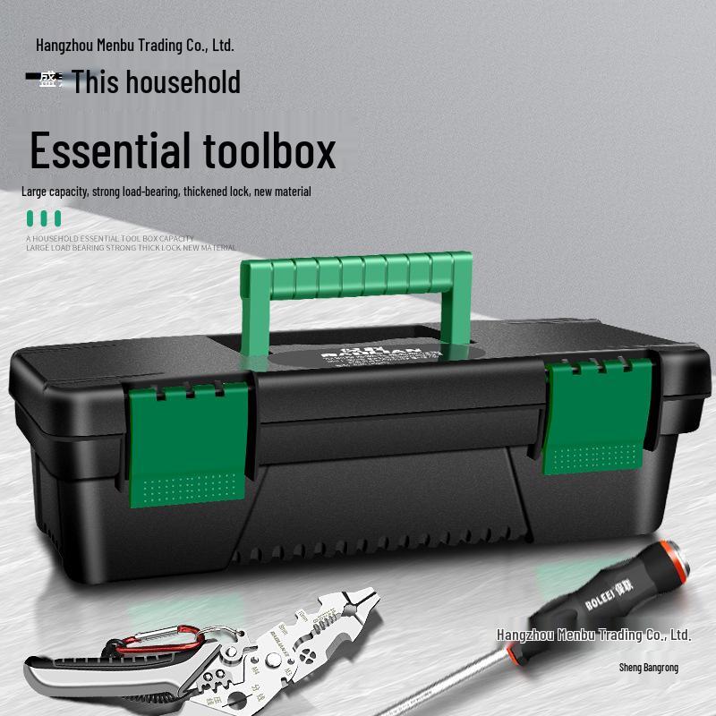 Portable Professional Multi-Functional Toolbox for Home & Vehicle