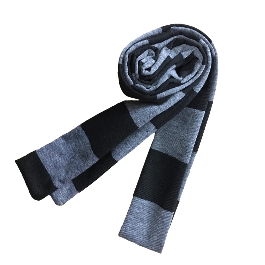 Trendy Unisex Harajuku Gothic Punk Rainbow Striped Scarf Long Skinny Scarves Neckerchief Versatile Neckwear for All Ages