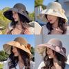 Cotton Sun Hat For Women With Large Brim Sun Protection For Beach Outdoor Sunshade