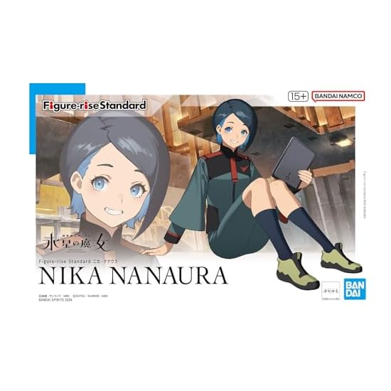 BANDAI SPIRITS Figure-rise Standard Mobile Suit Gundam: The Witch from Mercury Nika Nanaura Color-co