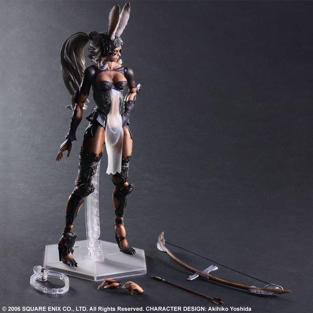 PLAY ARTS Kai FINAL FANTASY XII Fran PVC Painted Action Figure